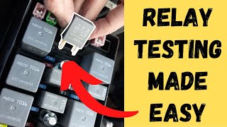 How To Test a Relay and How Relays Work  in 8 minutes [upl. by Quenna256]