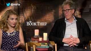 The Book Thief cast amp director on the differences between the book and the film [upl. by Aiotal]