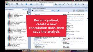 RadarOpus English Tutorial  Introduction part 5  Save the analysis clipb to the patient file [upl. by Aleahpar]