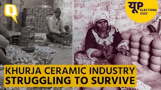 UP Elections 2022  Asias Largest Ceramic Industry in Khurja Struggling for Survival  The Quint [upl. by Dix]