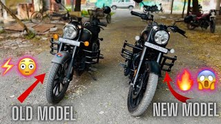 OLD CLASSIC 350⚡️VS NEW CLASSIC 350 🔥 DETAILED COMPARISON 🥵😱 rajfitness1701 [upl. by Ayela]