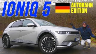 Hyundai Ioniq 5 AWD REVIEW with German Autobahn The real 🇩🇪 driving test [upl. by Namurt]