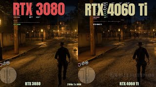 RTX 4060 ti vs RTX 3080 4k gaming [upl. by Hoes]