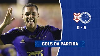 ⚽ GOLS  SERGIPE 0x5 CRUZEIRO  GOLAÇOS DE JOÃO PAULO VITOR ROQUE E MUITO MAIS [upl. by Humfried]