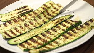 Gegrillte Zucchini im Tefal OptiGrill [upl. by Ailisab]