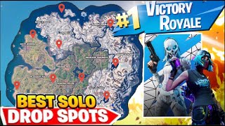 The BEST Solo Drop Spots in Fortnite Chapter 5 Ranked amp Tournaments [upl. by Boylston792]