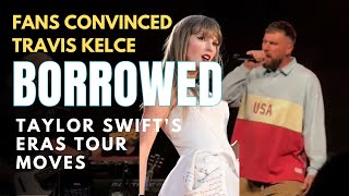 Fans Convinced Travis Kelce Borrowed Taylor Swifts Eras Tour Moves for Karaoke Contest [upl. by Mcleod]