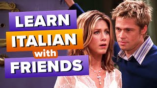 Learn Italian with TV  The Friends “I Hate Rachel” Club [upl. by Slosberg]