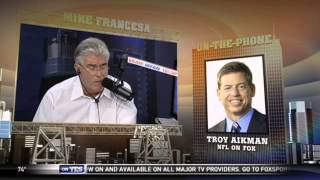 Mikes On Troy Aikman [upl. by Nymassej]