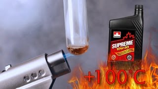 Petro Canada Supreme 10W30 Jak czysty jest olej silnikowy Test powyżej 100°C [upl. by Eintruoc]