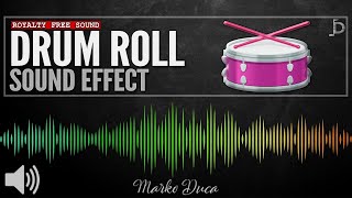 Drum Roll Sound Effect  Royalty Free Sound Effects [upl. by Narhet15]