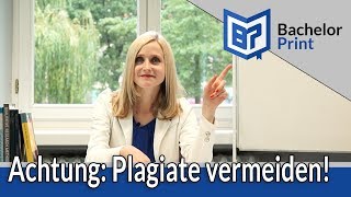 Was ist ein Plagiat Definition  Konsequenzen  Vermeidung [upl. by Rutherford498]