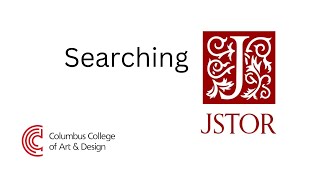 Searching JSTOR 202425 [upl. by Amilah]