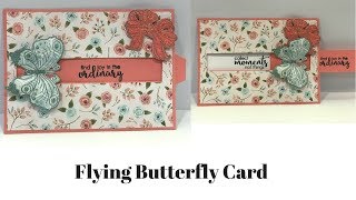 Flying Butterfly Card [upl. by Gamali290]