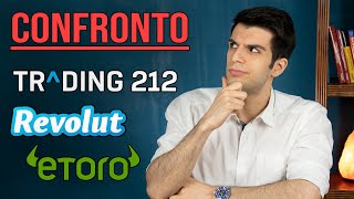 Confronto tra i Broker GRATUITI Revolut eToro Trading212 [upl. by Sheela]