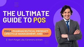 How PDCA  Pharmaceutical Product Lifecycle Management and GMP help Pharmaceutical Quality System [upl. by Tiertza]