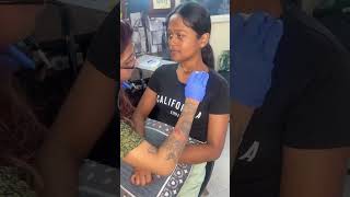 Moon tattoo  collarbone tattoo  tattoo in Bangalore  best tattoo artist [upl. by Zahara983]