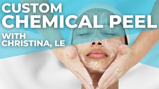 PCA Chemical Peel with Christina LE [upl. by Donadee]