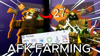 AFK FARMING CHAPTER 1 HALLOWEEN BATTLE PASS WITH TINYTASK  Tower Defense X [upl. by Dnesnwot]