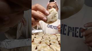 100 MOMO EATING CHALLENGE JUICY VEG MOMO EATING momochallengemukbang dumplings [upl. by Ahsiuq]