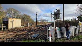 Class 66 passing hett with scrap [upl. by Clio539]