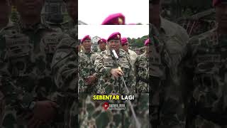 JANJI PAK PRABOWO KEPADA KORPS MARINIR INDONESIA [upl. by Kolodgie]