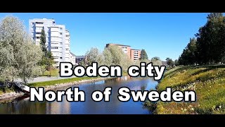 Boden Буден прогулка по городу Boden city North of Sweden [upl. by Llewoh76]