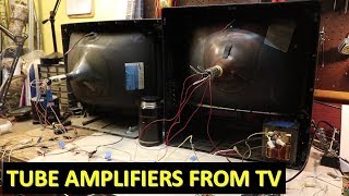 Making Tube Amplifiers from TVs [upl. by Elleinet797]