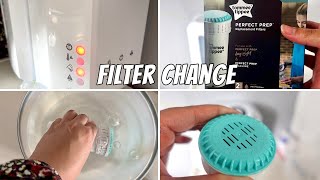 How to Change Prep Machine Filter  First Time Mum UK [upl. by Highams620]