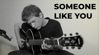 Adele Someone Like You  Fingerstyle Acoustic Guitar Live [upl. by Hajin]