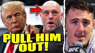 Donald Trump ATTACKS Joe Rogan Aspinall CALLS for Miocic to be Joe Bidend Jon Jones [upl. by Serle]