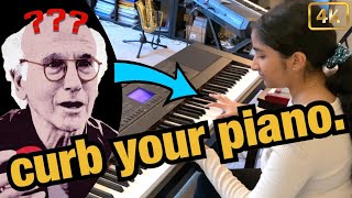 Curb Your Enthusiasm on Piano [upl. by Neilson]