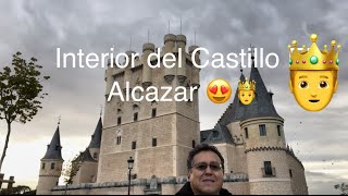 Interior del Castillo El Alcazar de Segovia 🤴😊🏰 [upl. by Ja]