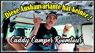 Roomtour CADDY CAMPER  der ETWAS ANDERE Ausbau [upl. by Gillie]