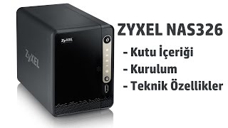 Zyxel Nas326  Kutu İçeriği ve Teknik Özellikler [upl. by Knuth910]