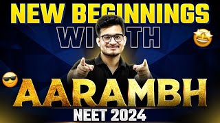 New Beginnings with AARAMBH NEET 2024 🔥 PrachandNEET 🚀 AarambhNEET2024 [upl. by Spancake943]