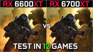 RX 6600 XT vs RX 6700 XT  Test in 12 Games at 1080p amp 1440p  Ultimate Comparison  2023 [upl. by Miko579]