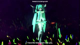 Hatsune Miku  Electric Angel  Project DIVA Live Solo Japan Concert 2010 HD eng subs [upl. by Denman]