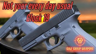 Glock 19 Lipseys Exclusives Cement Grey MOS vs Regular  A Rare Find [upl. by Smaj529]