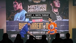 Mhot vs Sixth Threat  Matira Mayaman Finals [upl. by Maxia599]