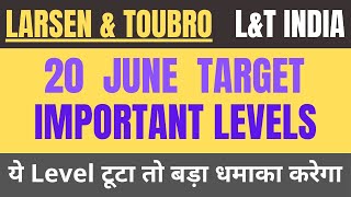 Larsen and Toubro stock analysis  Larsen and Toubro share latest news  Larsen and Toubro share lt [upl. by Hnil285]