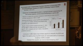 Nutrición y displasia broncopulmonar [upl. by Gonick]