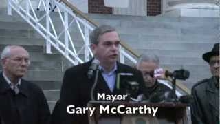 Prayer Vigil at City Hall  Schenectady [upl. by Sirrep210]