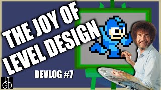 2D Platformer Level Design With Bob Ross  Devlog 7 [upl. by Aicsile]