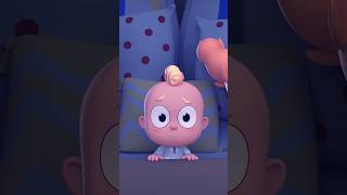 Diez en la Cama  9 a 10  Miedo a la Oscuridad Shorts YouTubeKids CancionesInfantiles [upl. by Barney]