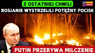 Rosjanie wystrzelili potężny pocisk Ogień na froncie Nowa broń robi przewagę WOJNA ROSJAUKRAINA [upl. by Enidaj]