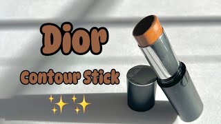 Dior Forever Skin Contour Sculpt stick 02 Tan [upl. by Allianora]