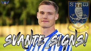 SVANTE INGELSSON SIGNS FOR SHEFFIELD WEDNESDAY  TW Clips [upl. by Nahs]