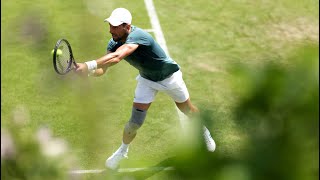 Wimbledon 2024 Practice Highlights  Djokovic Alcaraz Sinner Medvedev Wawrinka Tiafoe [upl. by Jayme]