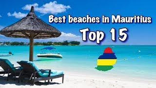 Top 15 best beaches in Mauritius 2022 [upl. by Elacim665]